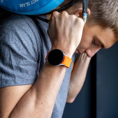 Samsung Galaxy Watch 4 44mm Wave Strap (Orange)