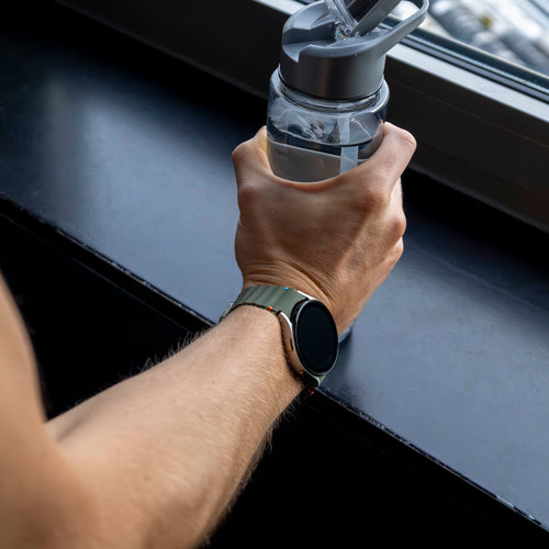 Samsung Galaxy Watch 4 44mm Wave Strap (Army Green)