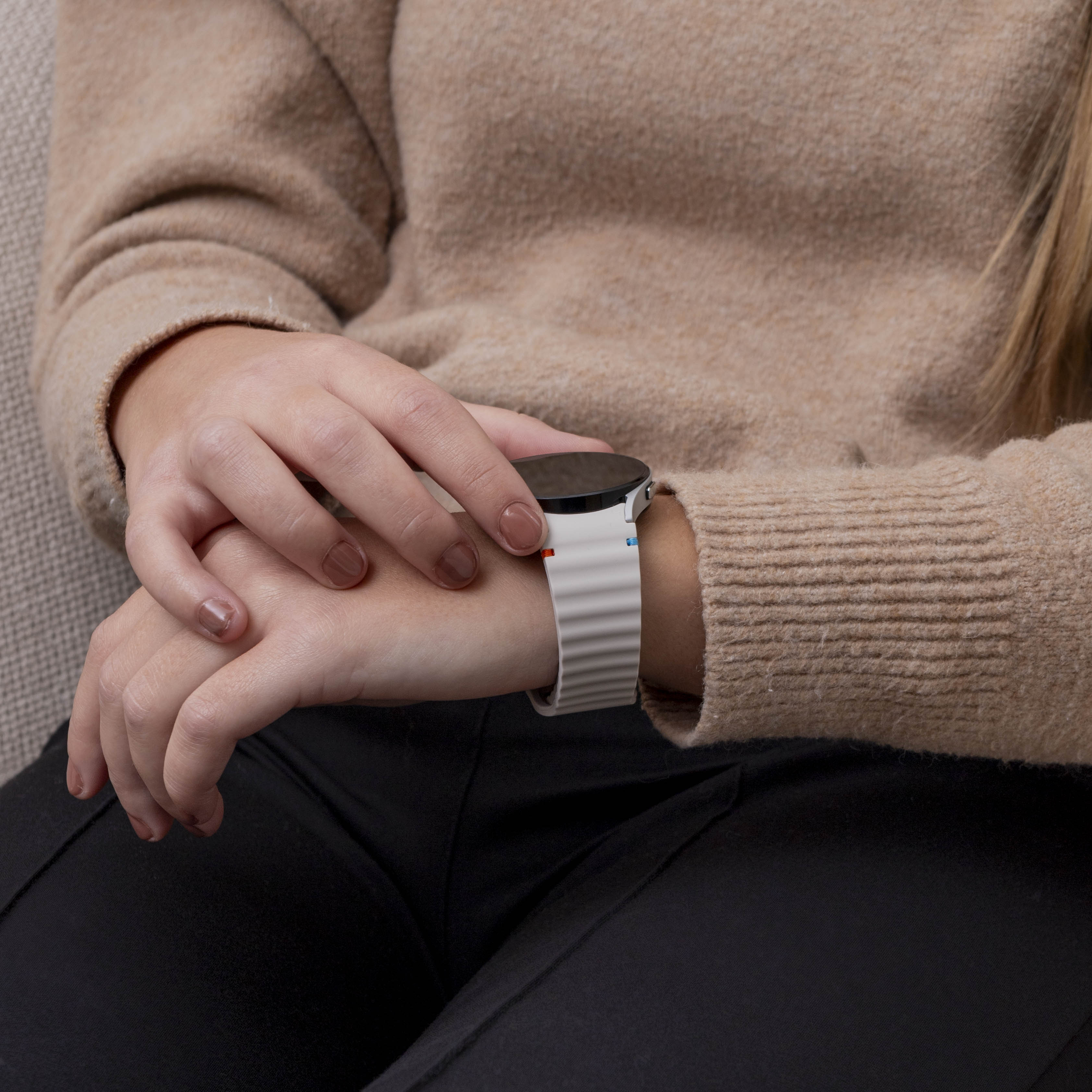 Samsung Galaxy Watch 6 Classic 43mm Wave Armband (Polarstern)