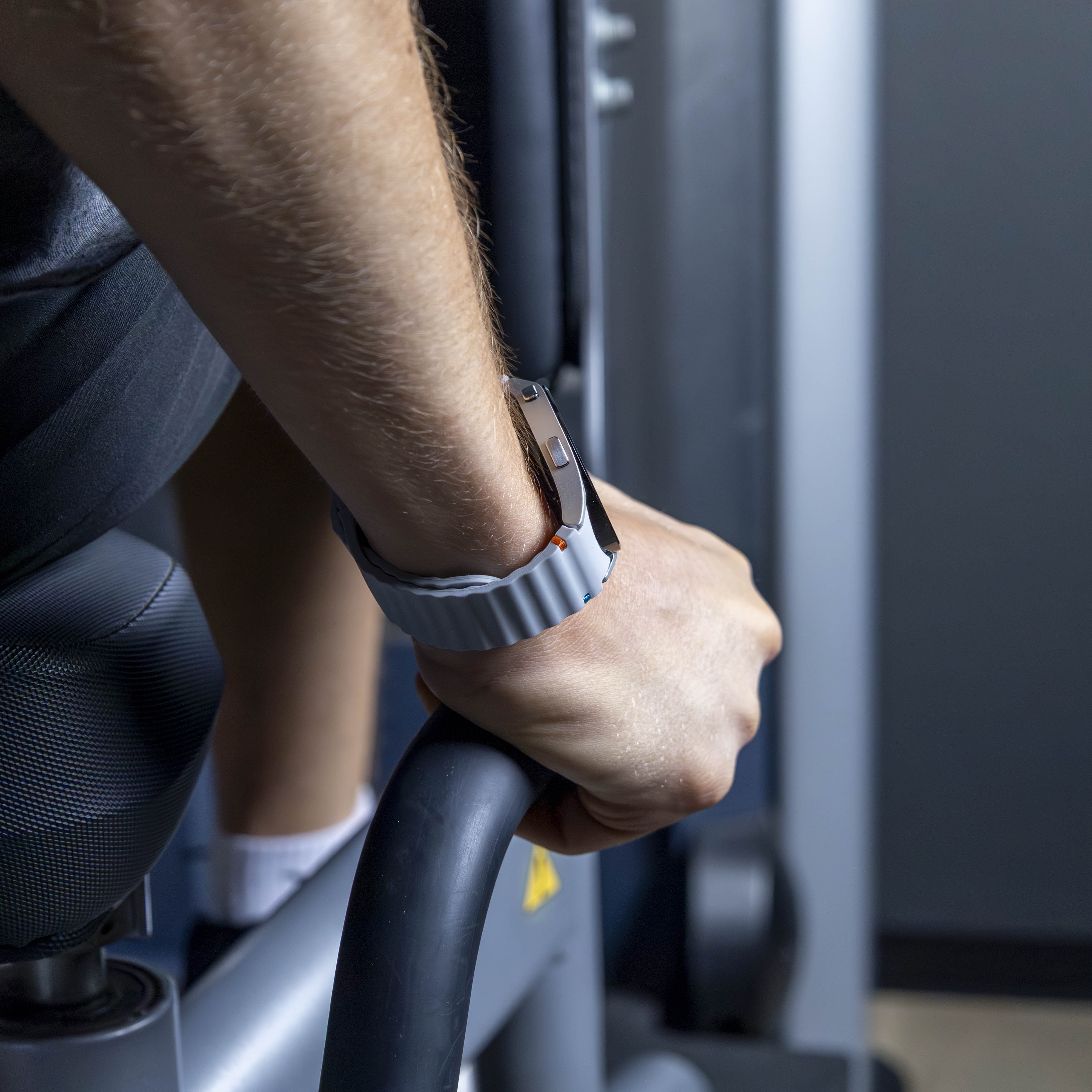 Samsung Galaxy Watch 4 Classic 42mm Wave Armband (Hellgrau)