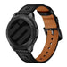 Honor Watch GS 4 Lederarmband mit Schraube (Schwarz)