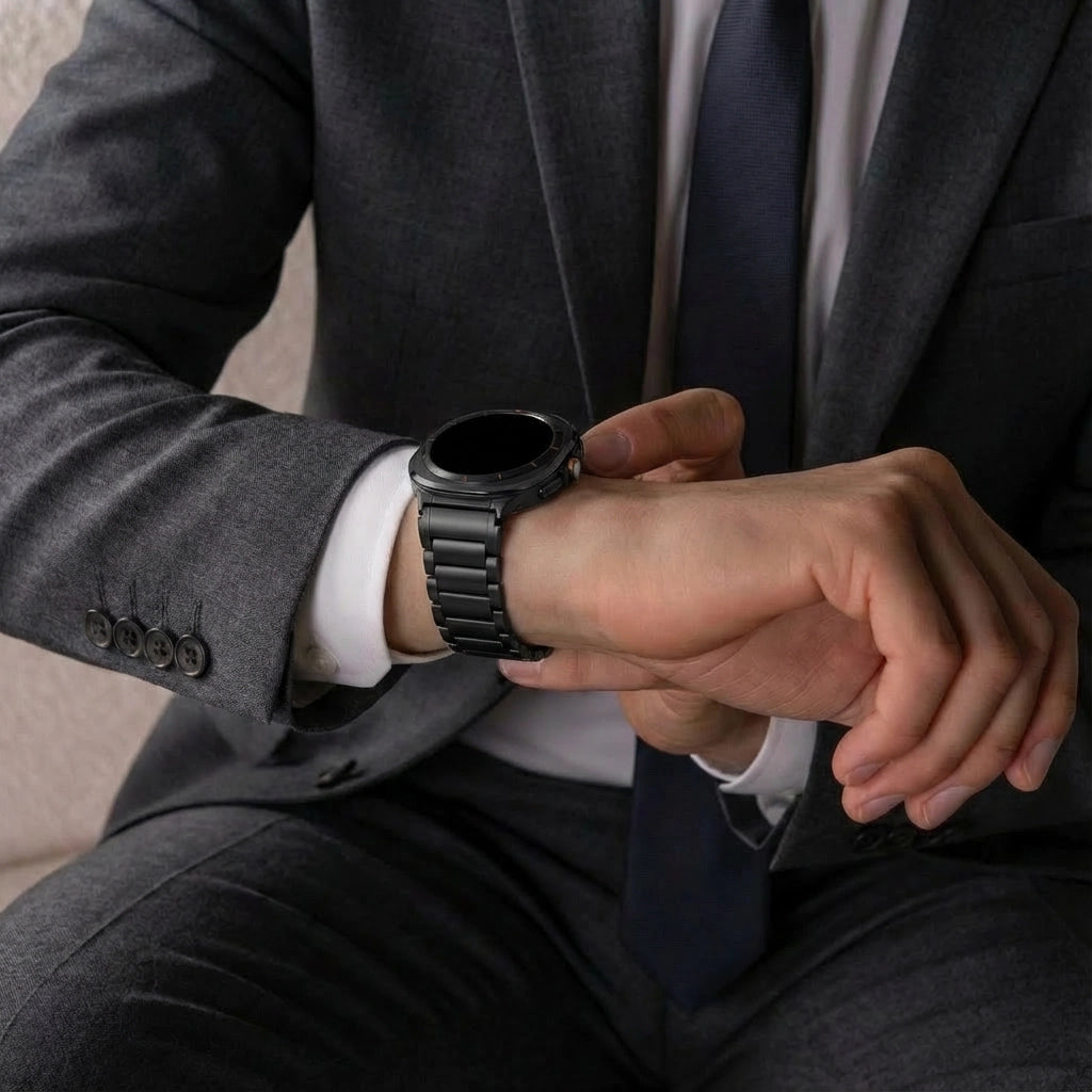 Samsung Galaxy Watch Ultra Titanarmband (Schwarz)