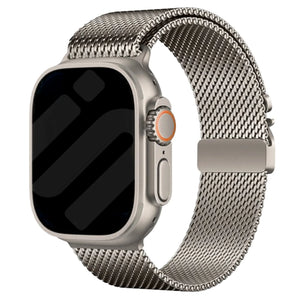 Apple Watch Modernes Milanese-Armband (Titan)