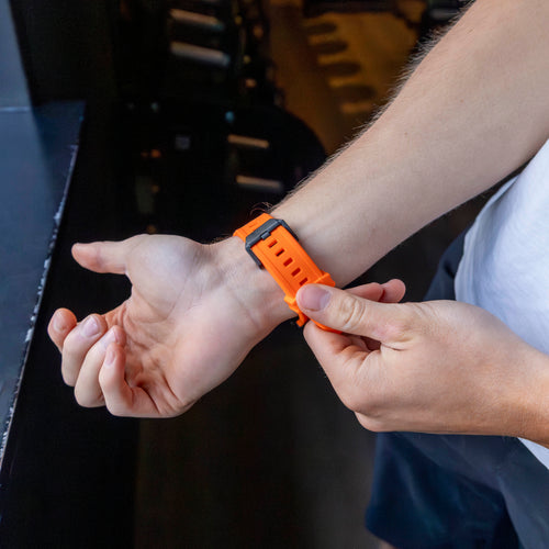 Samsung Galaxy Watch Ultra 'Explorer' TPU Armband (Orange mit Schwarz)