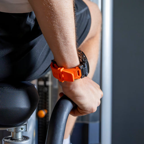 Samsung Galaxy Watch Ultra 'Explorer' TPU Armband (Orange mit Schwarz)