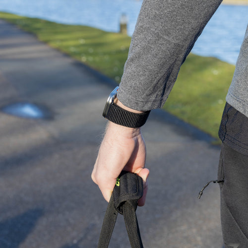 Bandz Apple Watch Ultra Nylonarmband 'Classic' mit P-Schnalle (Schwarz)