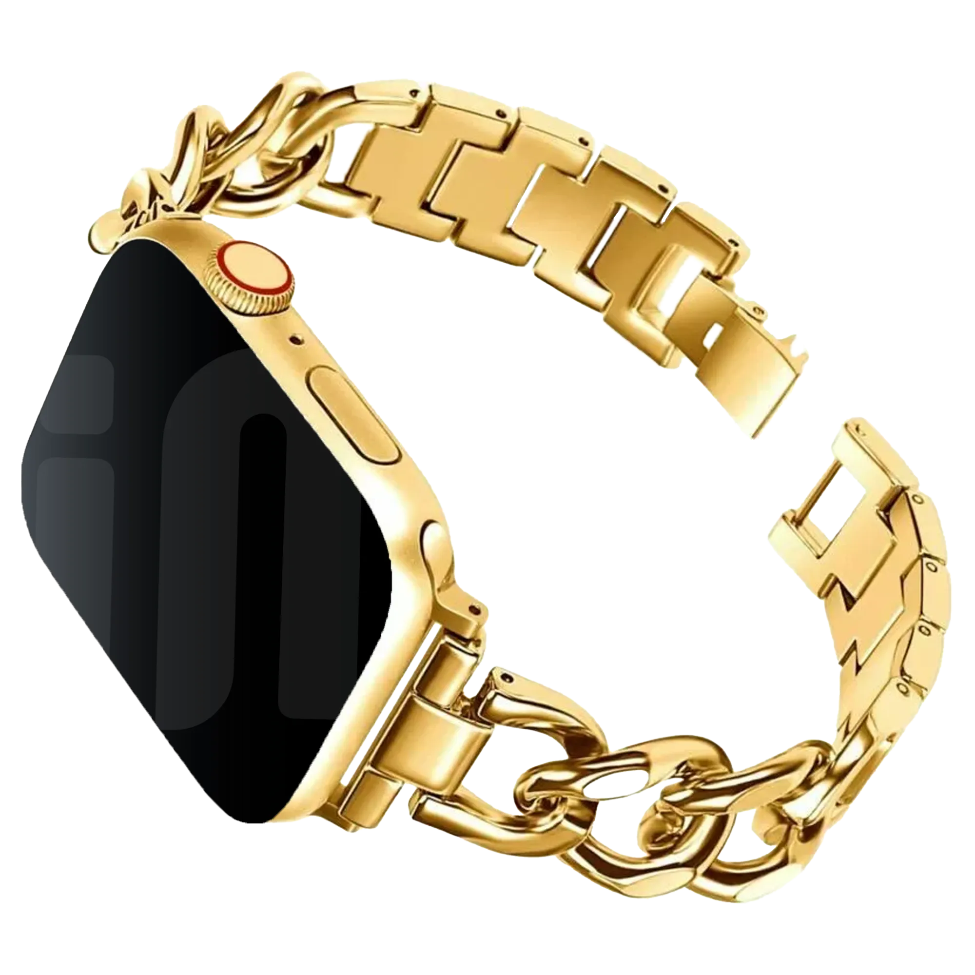 Apple Watch Stahlkettenband (Gold)