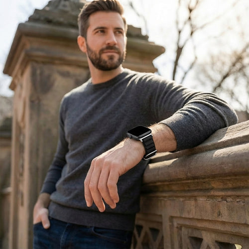 Xiaomi Smart Band 9 Pro Alpine Nylonarmband (Schwarz)