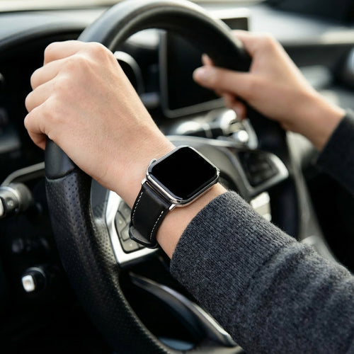 Xiaomi Smart Band 9 Pro Lederarmband (Schwarz)