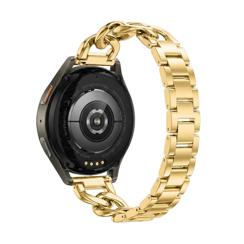 Samsung Galaxy Watch 4 - 44mm Steel Chain Strap (Gold)
