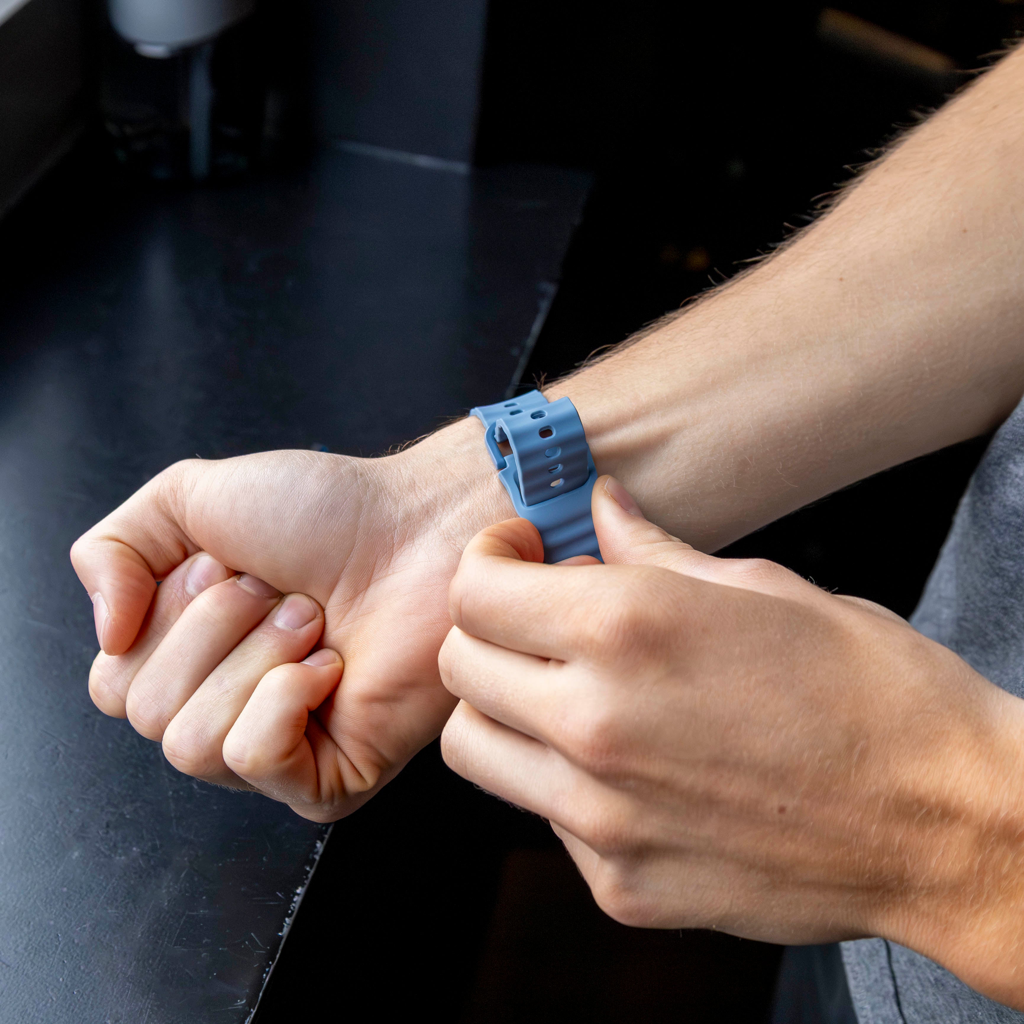 Samsung Galaxy Watch 4 Classic 46mm Wave Strap (Greyblue)