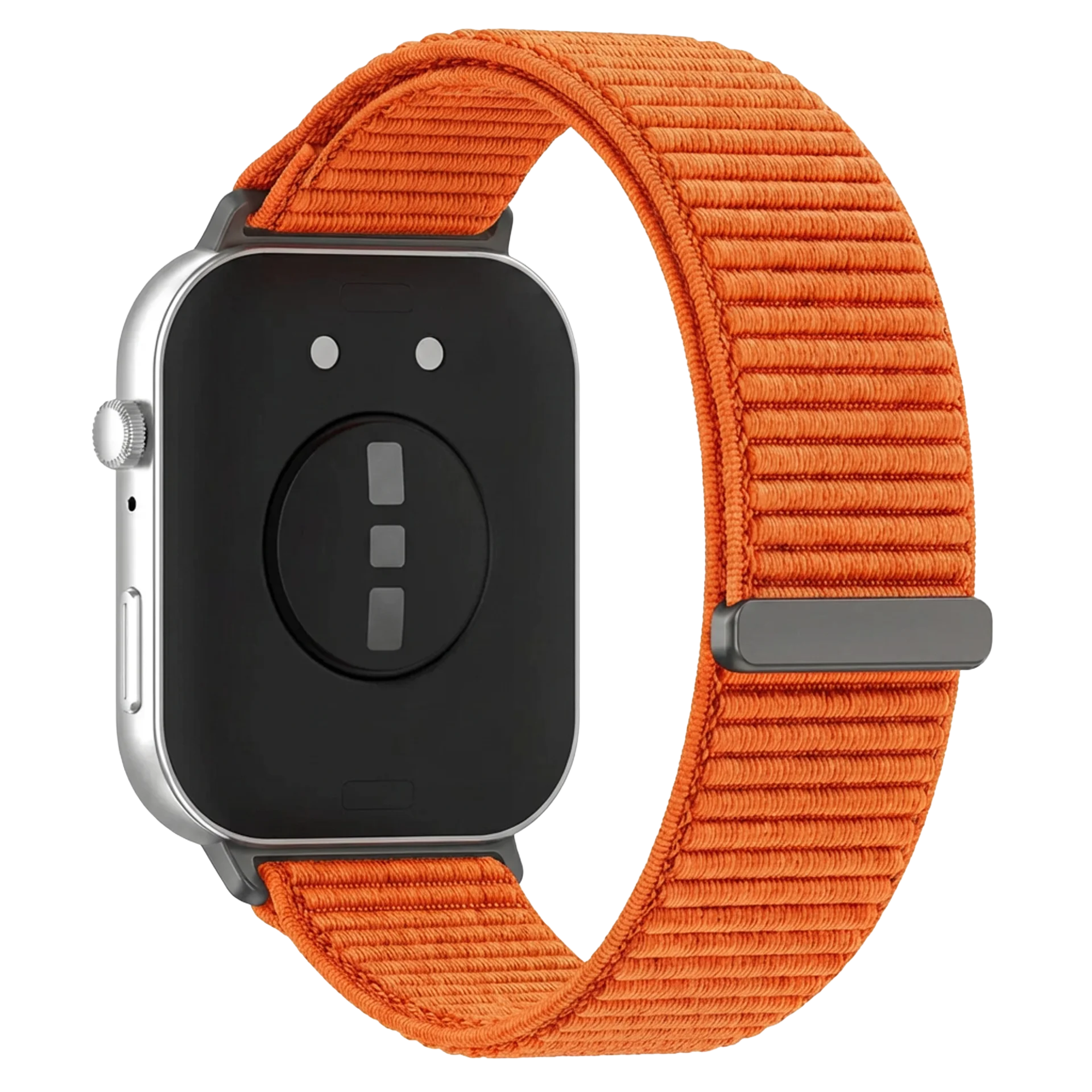 Huawei Watch Fit 4 Pro Nylon Wave Armband (Orange)