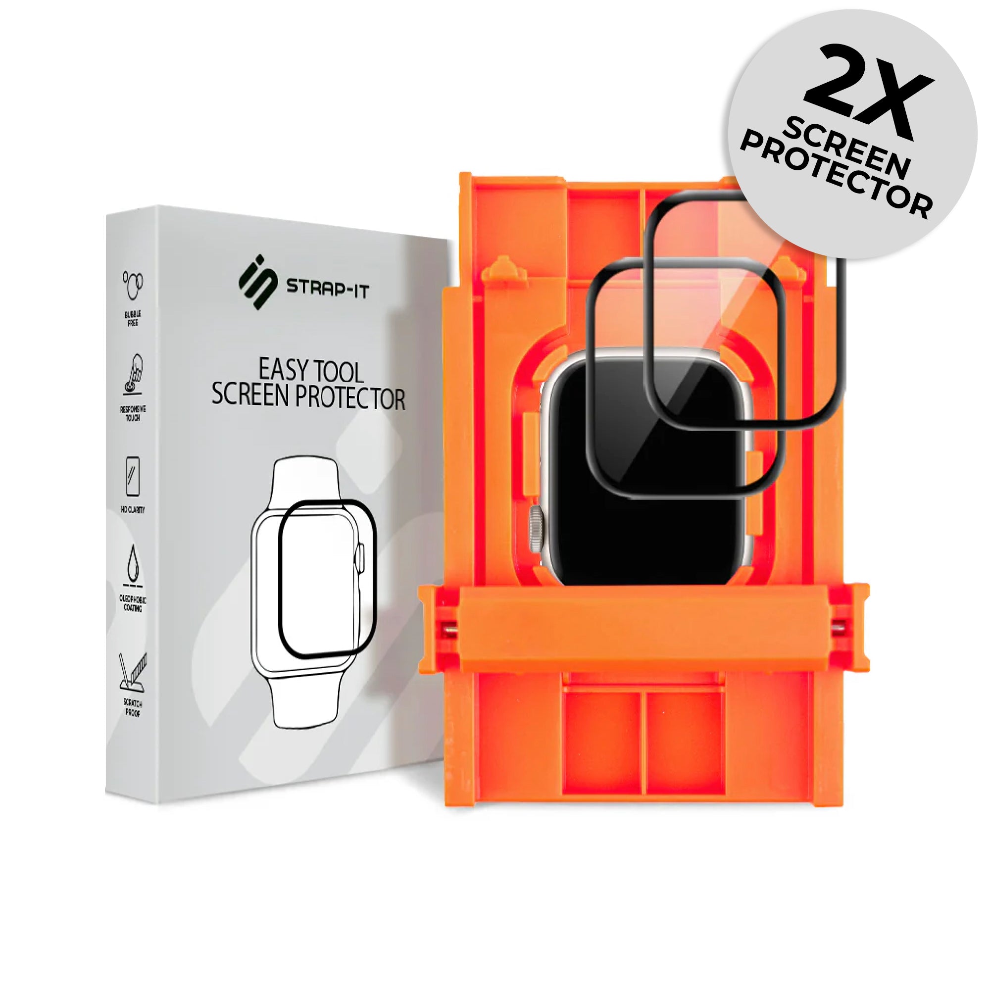 Screenprotector with Easy Tool - Apple Watch