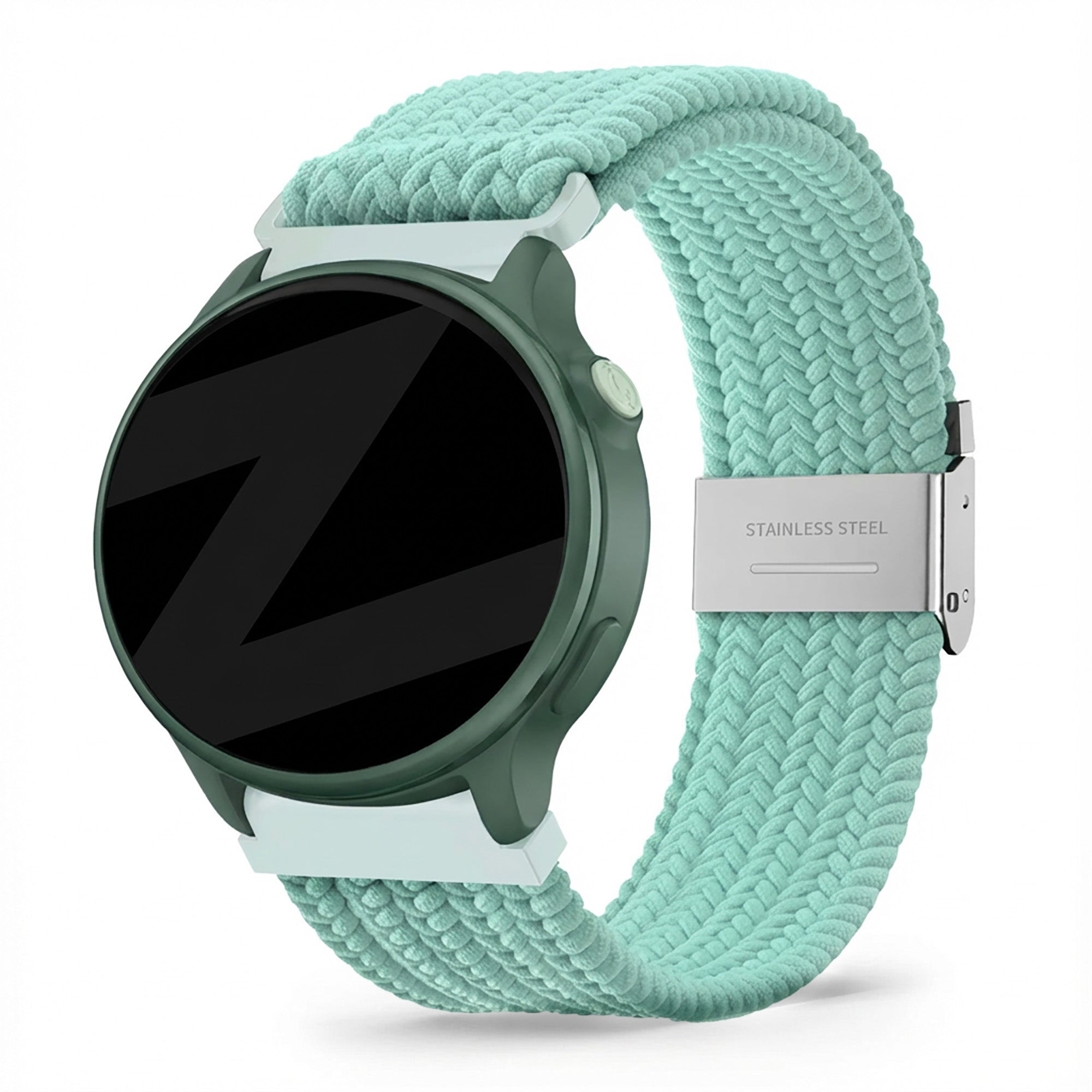 Bandz Garmin Vivoactive 6 Gewebtes Nylonarmband (Türkis)