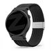 Bandz Garmin Vivoactive 6 Gewebtes Nylonarmband (Schwarz)
