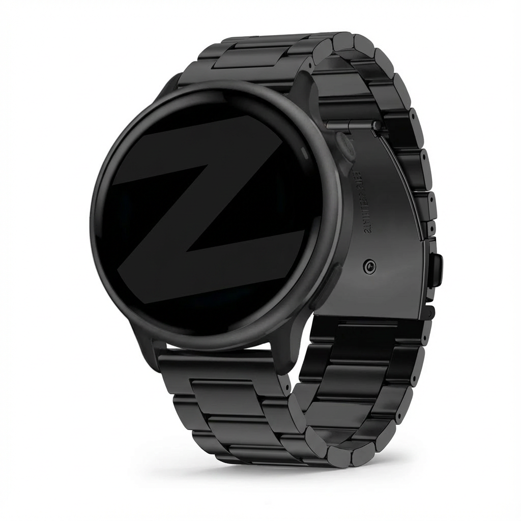 Bandz Garmin Vivoactive 6 Stahlarmband 'Classic' (Schwarz)