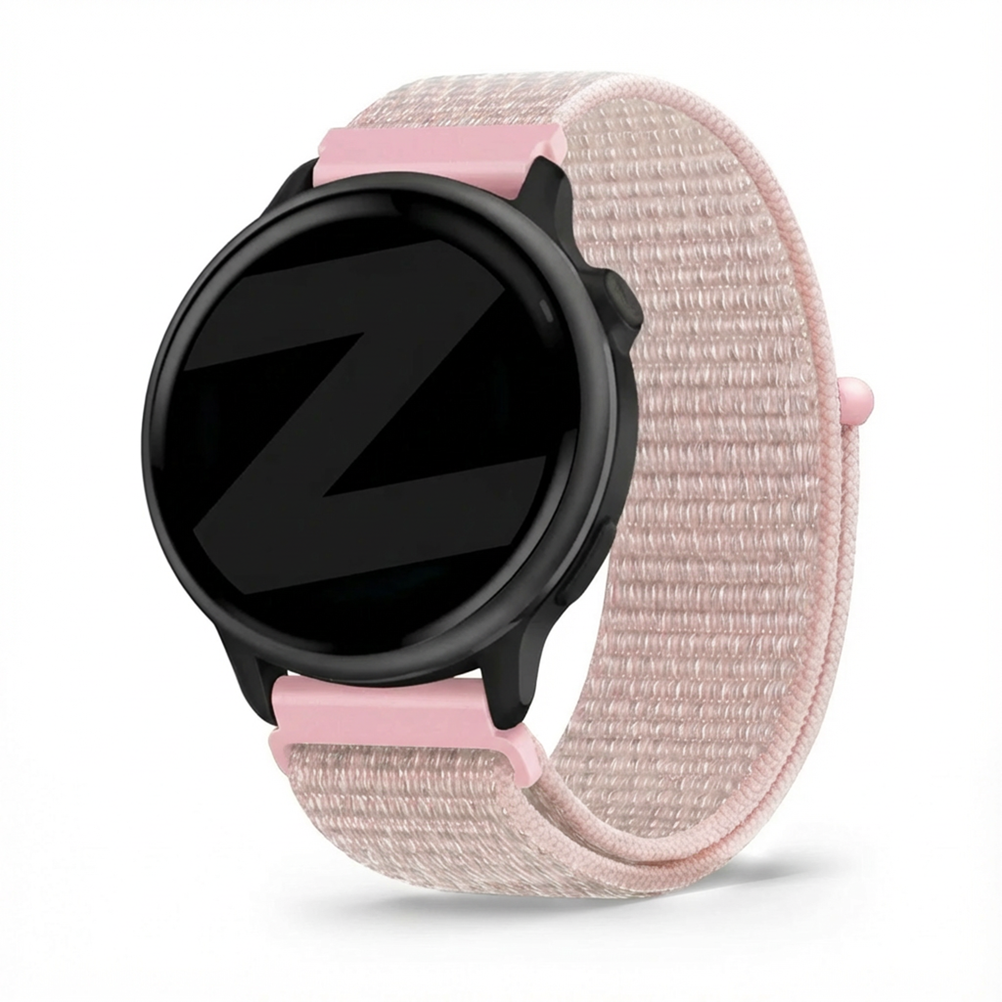Bandz Garmin Vivoactive 6 Nylon Loop Armband (Roségold)