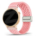 Bandz Garmin Vivoactive 6 Vintage Nylonarmband (Rosa)