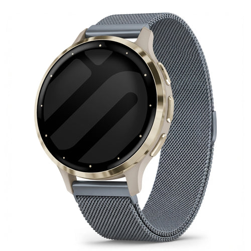 Garmin Venu 3s Milanese Armband (Space Grau)