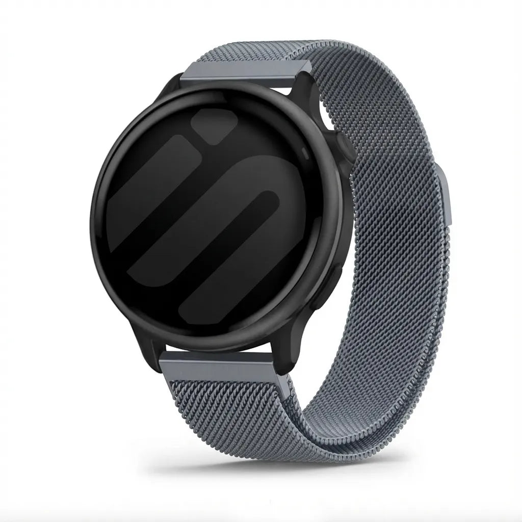 Garmin Vivoactive 6 Milanese Armband (Space Grau)