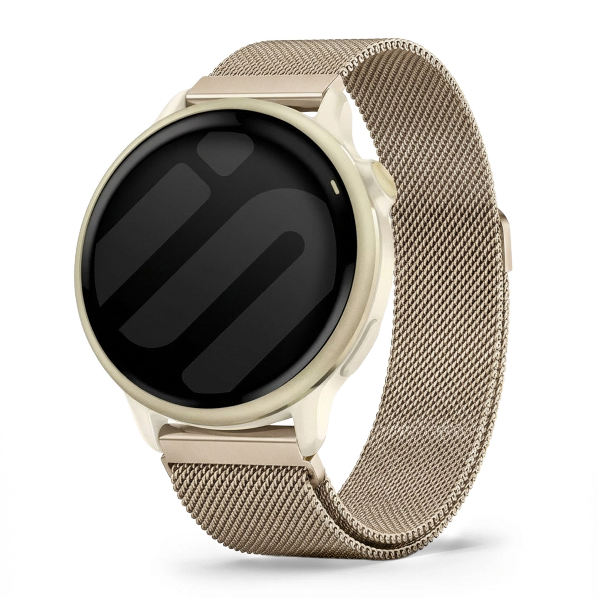 Garmin Vivoactive 6 Milanese Armband (Champagner Gold)