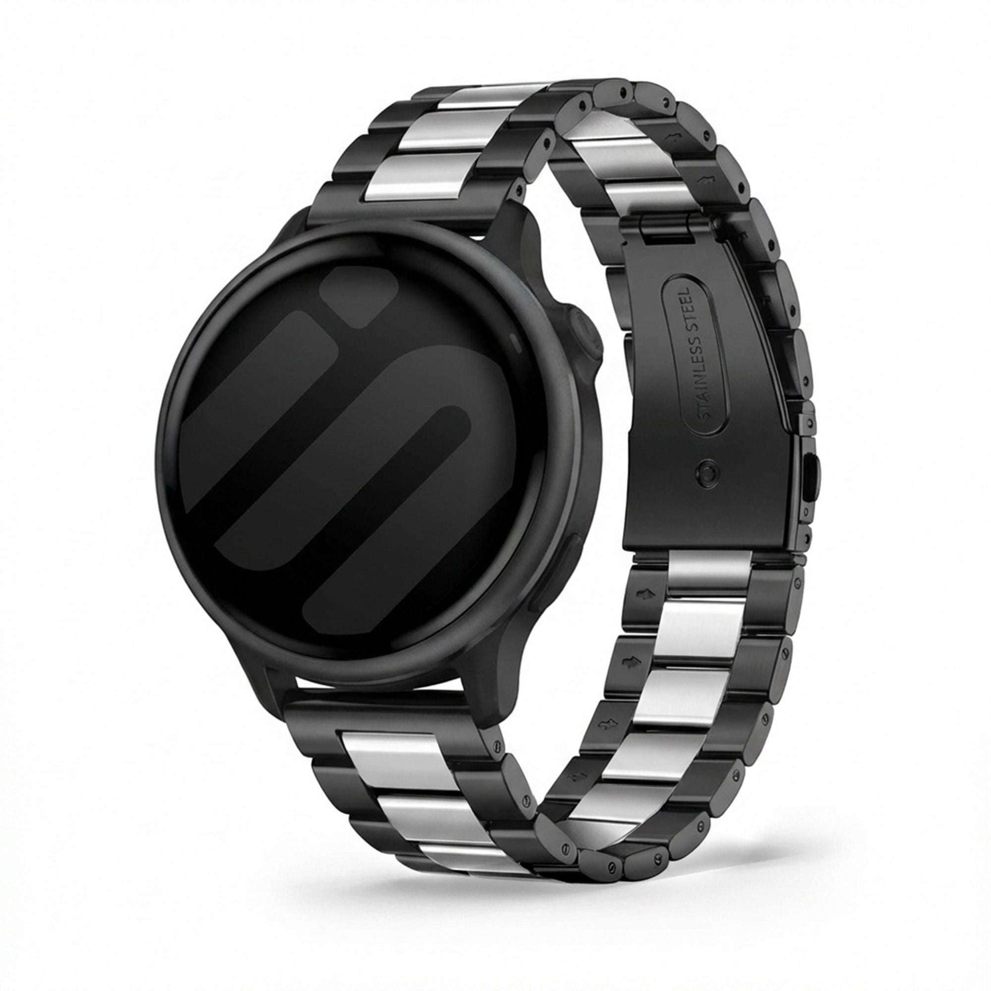 Garmin Vivoactive 6 Stahlarmband (Schwarz/Silber)