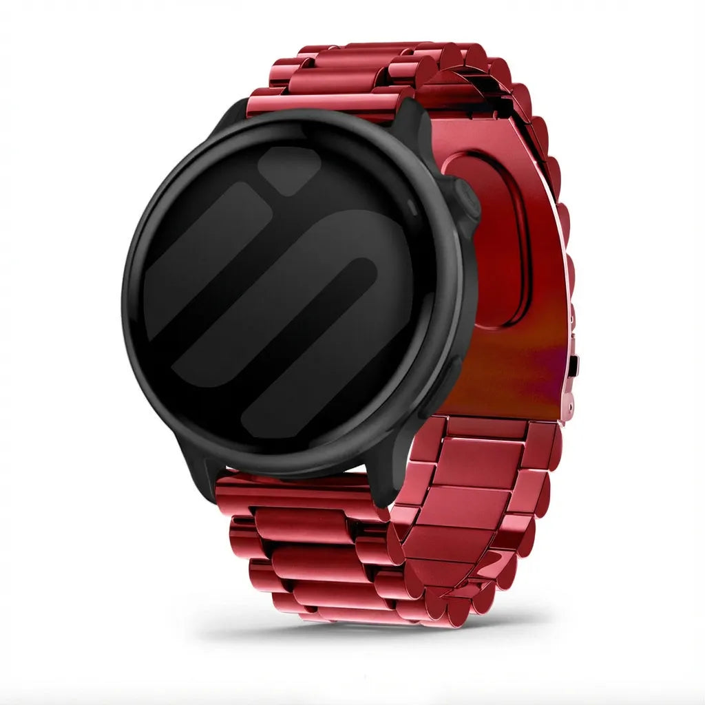 Garmin Vivoactive 6 Stahlarmband (Weinrot)