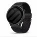 Garmin Vivoactive 6 Geflochtenes Armband mit P-Schnalle (Schwarz)