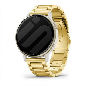 Garmin Vivoactive 5 Steel Strap (Gold)