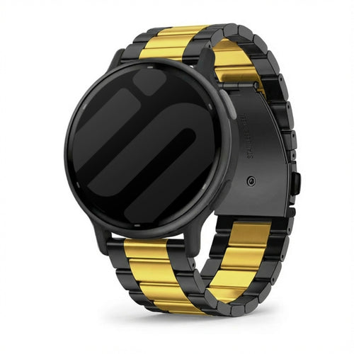 Garmin Vivoactive 5 Stahlarmband (Schwarz/Gold)