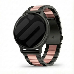Garmin Vivoactive 5 Stahlarmband (Schwarz/Rosa)