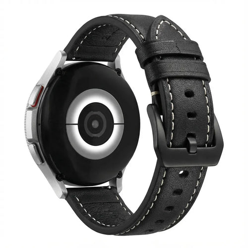 TicWatch Pro 5 Enduro Leather Strap (Black)