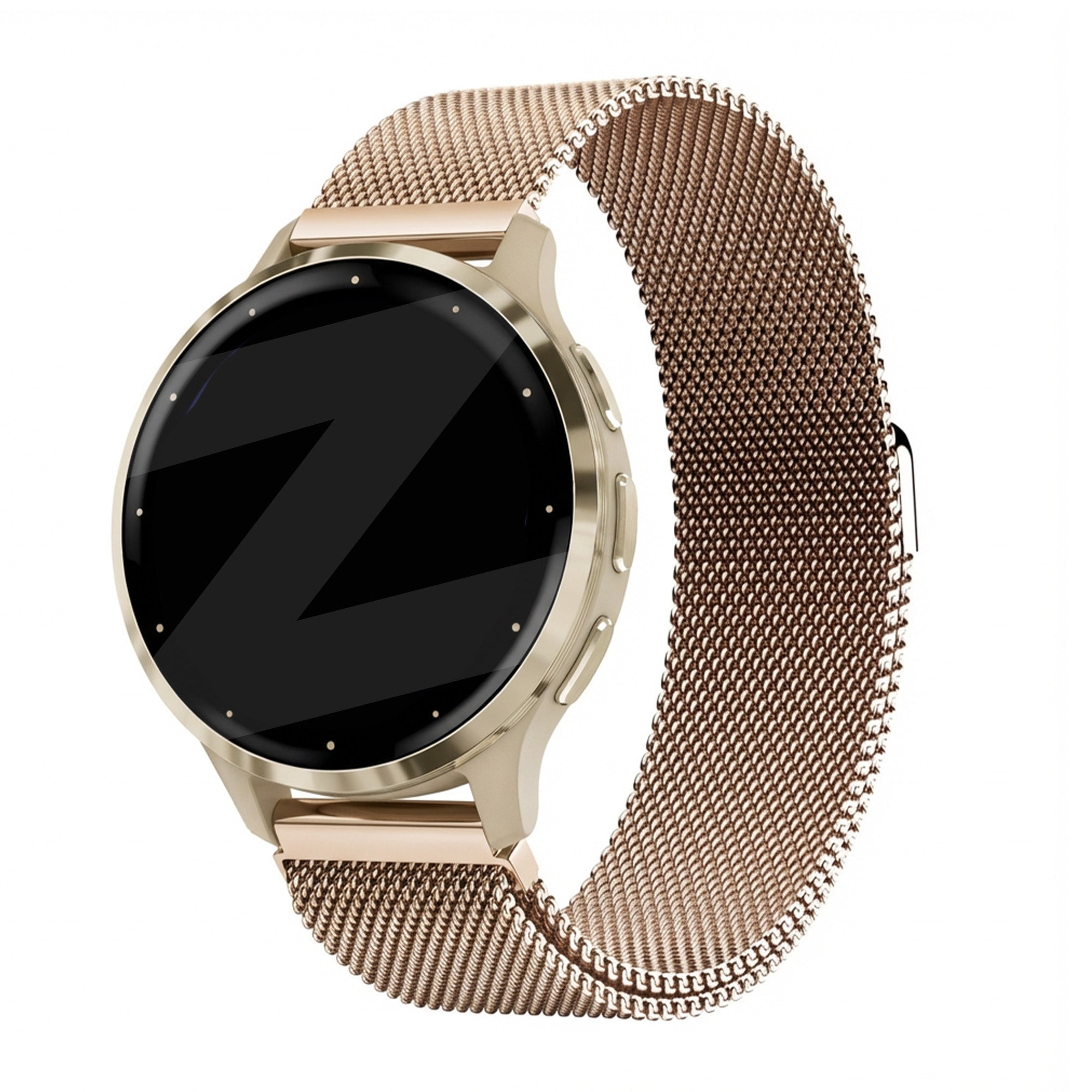 Bandz Garmin Venu 3s Milanese Loop Strap (Rose Gold)