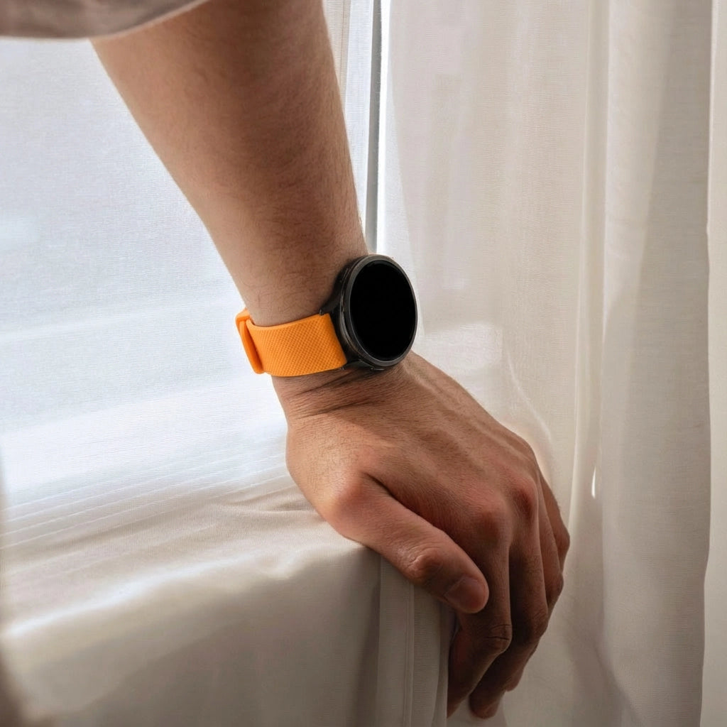Bandz Garmin Venu 3 Silikonarmband 'Premium' (Orange)