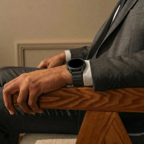 Garmin Instinct Titan Hybridarmband (Schwarz)