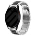 Samsung Galaxy Watch 6 Classic 47mm Stahl Armband (Silber/Schwarz)