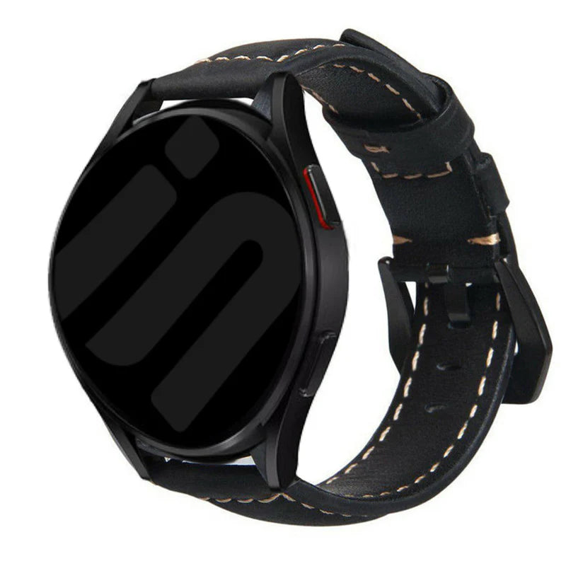 OnePlus Watch 3 - 46mm Lederarmband (Schwarz)