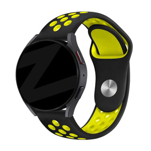 Bandz Suunto Race (S) Sportarmband 'Deluxe' (Schwarz/Gelb)