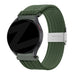 Bandz Redmi Watch 5 Lite geflochtenes Nylonarmband (Olivgrün)