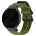 Bandz Huawei Watch 3 (Pro) Buckled Nylon Strap (Green)