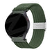 Bandz Garmin Forerunner 645 Woven Nylon Strap (Olive Green)