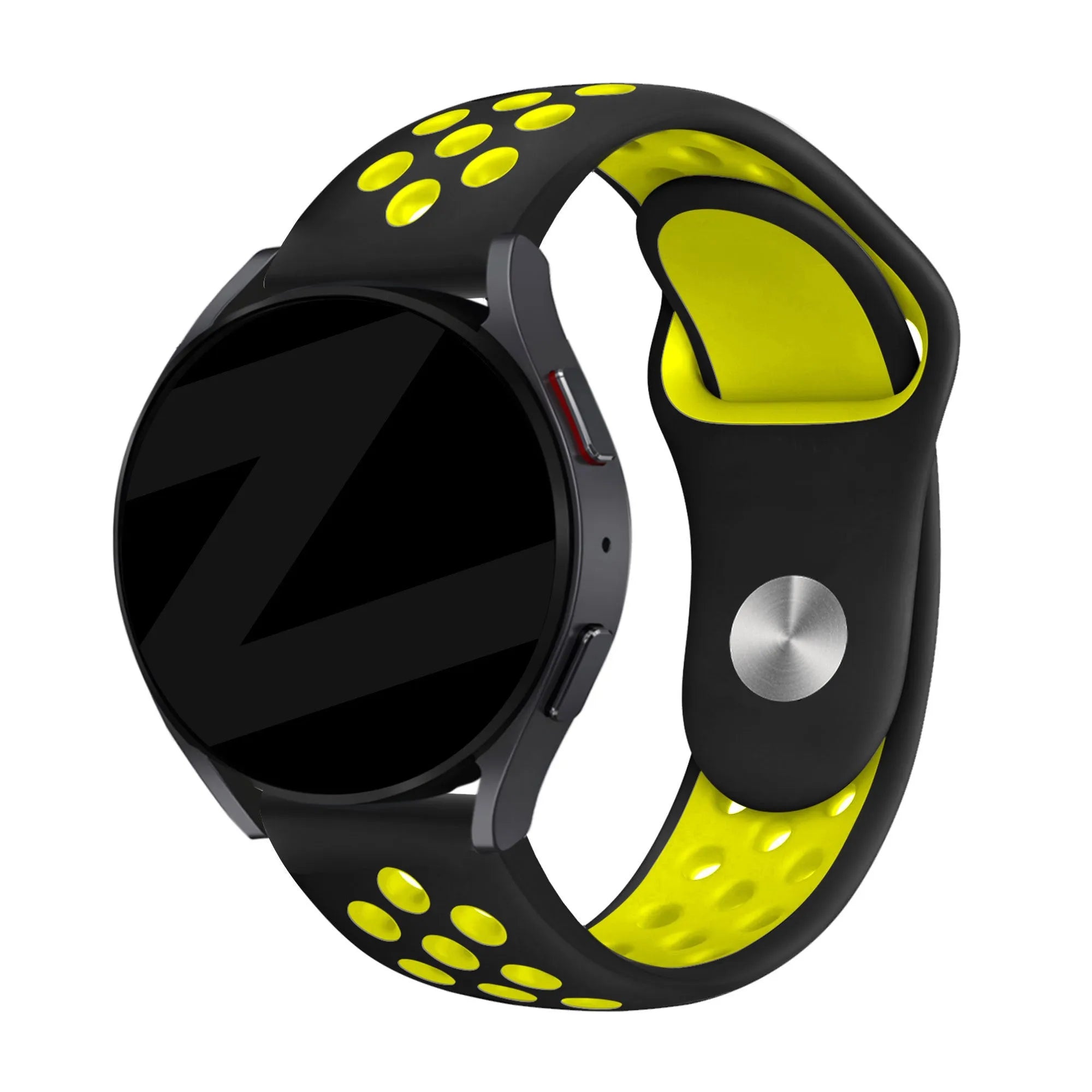 Bandz Suunto 9 Peak Pro Sport Strap 'Deluxe' (Black/Yellow)