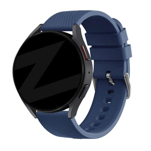 Bandz Suunto 9 Peak Pro Silikonarmband 'Deluxe' (Dunkelblau)