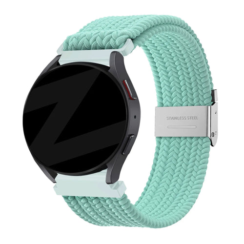 Bandz Coros Apex 42mm Woven Nylon Strap (Turquoise)