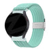 Bandz Samsung Galaxy Watch FE geflochtenes Nylonarmband (Türkis)