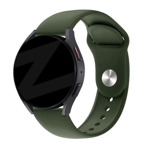 Bandz Suunto 9 Peak Pro Sportarmband 'Deluxe' (Olivgrün)