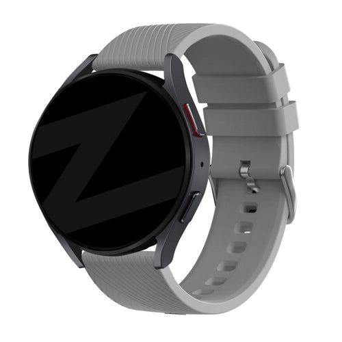 Bandz Gard Pro Health Smartwatch 3 - 41mm Silikonarmband 'Deluxe' (Grau)