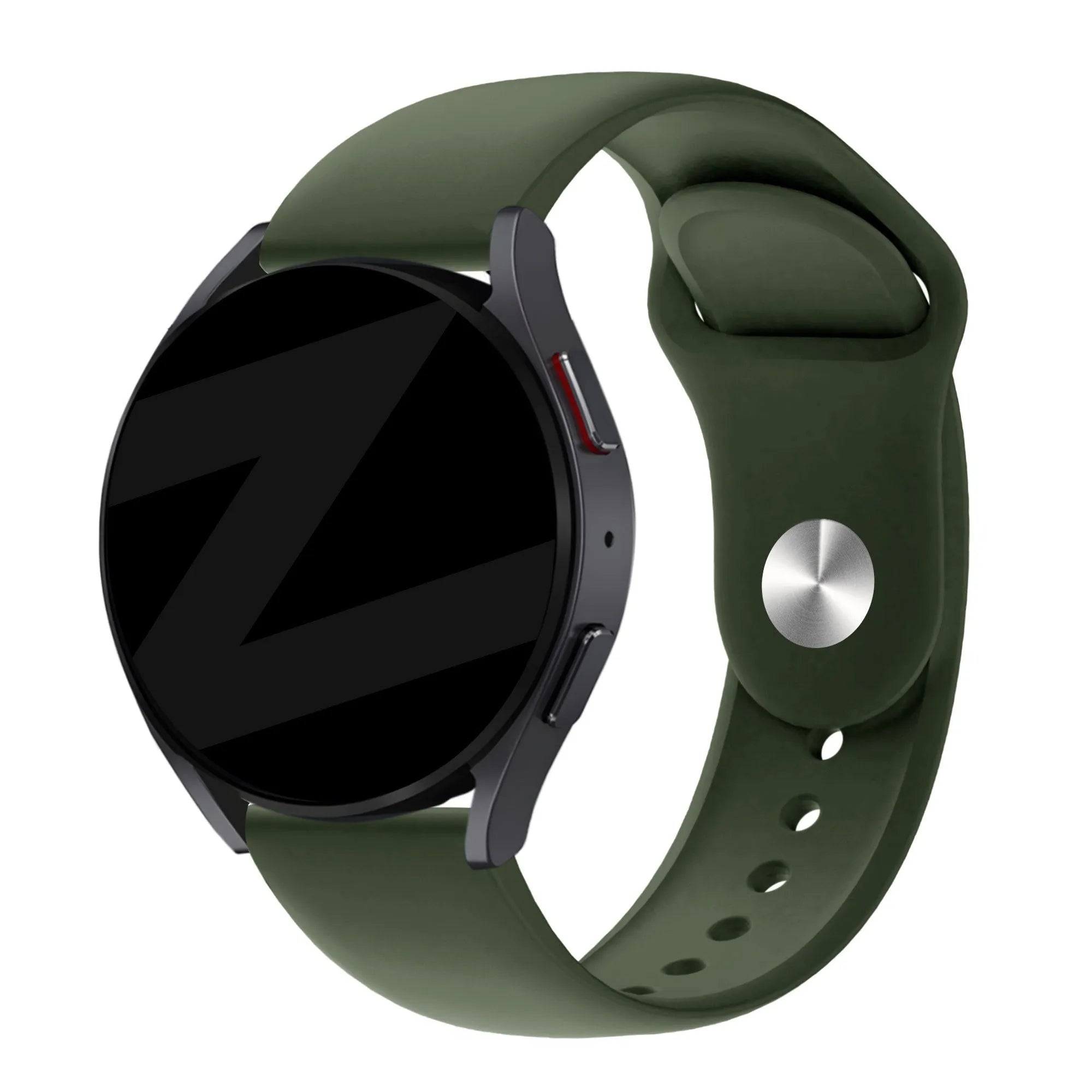 Bandz OnePlus Watch Lite Sportarmband 'Deluxe' (Olivgrün)