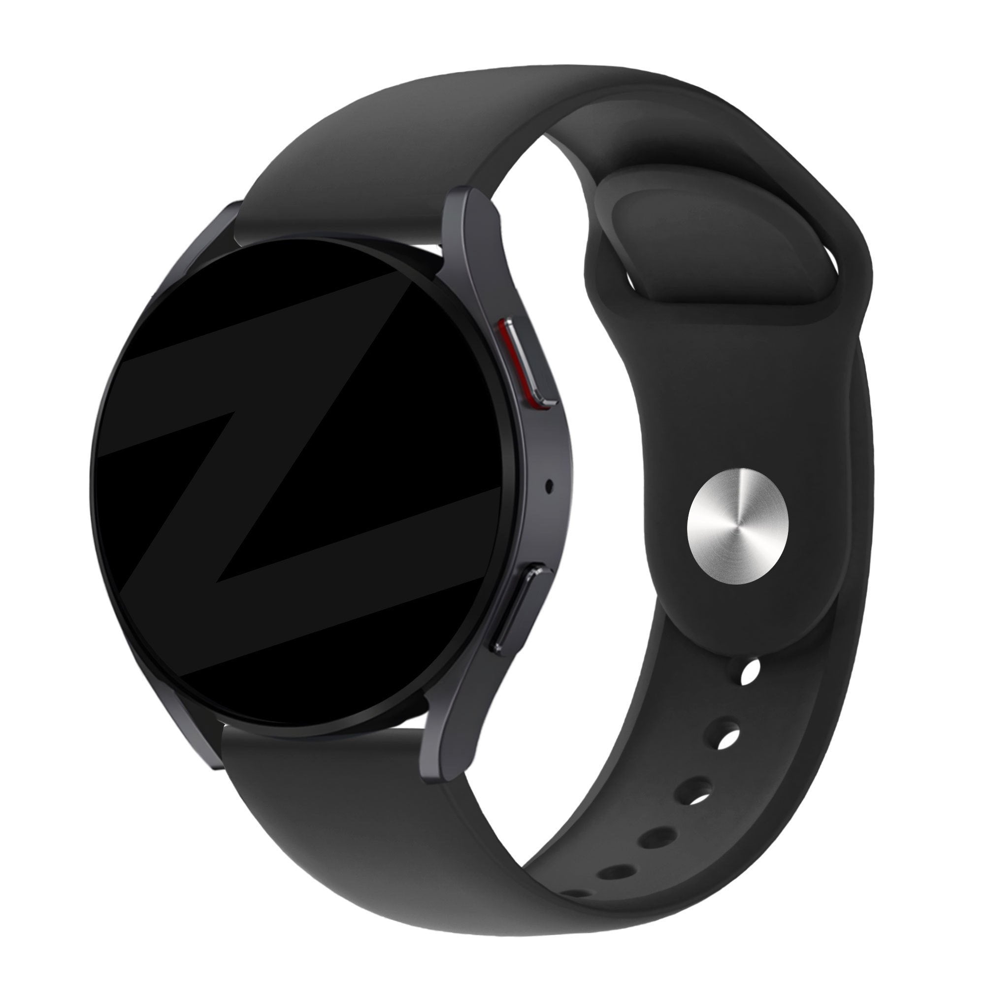 Bandz Huawei Watch GT 5 - 46mm Sportarmband 'Deluxe' (Schwarz)