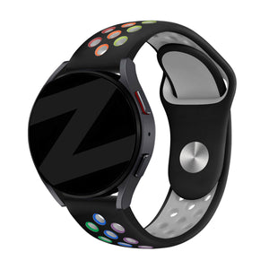 Bandz Amazfit Cheetah 2 Pro Sport Strap 'Deluxe' (Black/Colourful)